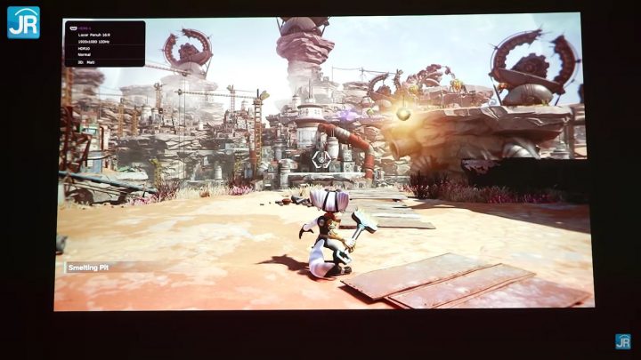 Review Proyekor Gaming 4K TK700STi BenQ + Android Dongle TV BenQ QS01 4 Review Proyekor BenQ 4K TK700STi