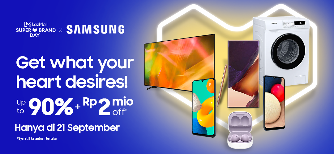Samsung x Lazada Super Brand Day 2021