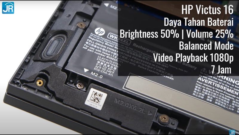 Review HP Victus 16: Harga Tetap Terjangkau dengan Core i7 Gen 11 dan RTX 3060 19 battery test 1
