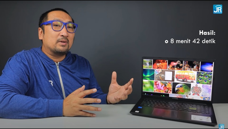 Review ASUS Vivobook Ultra 15 OLED K513: Laptop OLED Termurah Hanya 8 Jutaan! 8 davinci