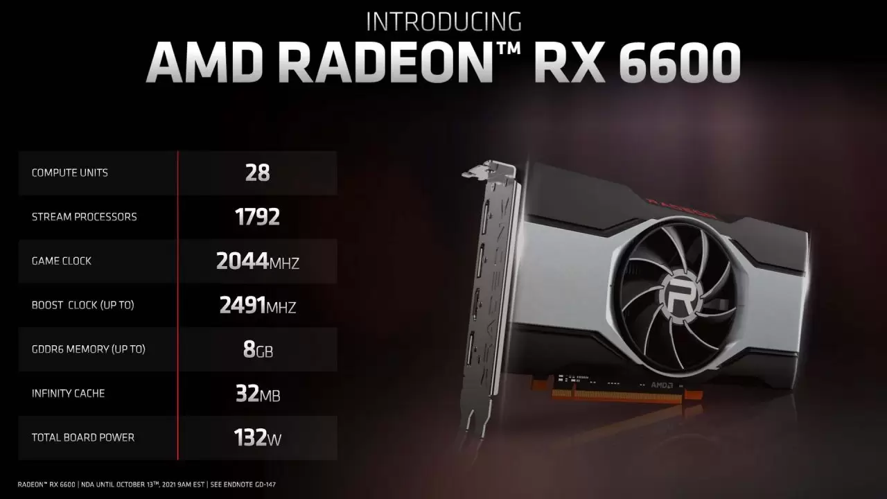 0 SPEC RX 6600