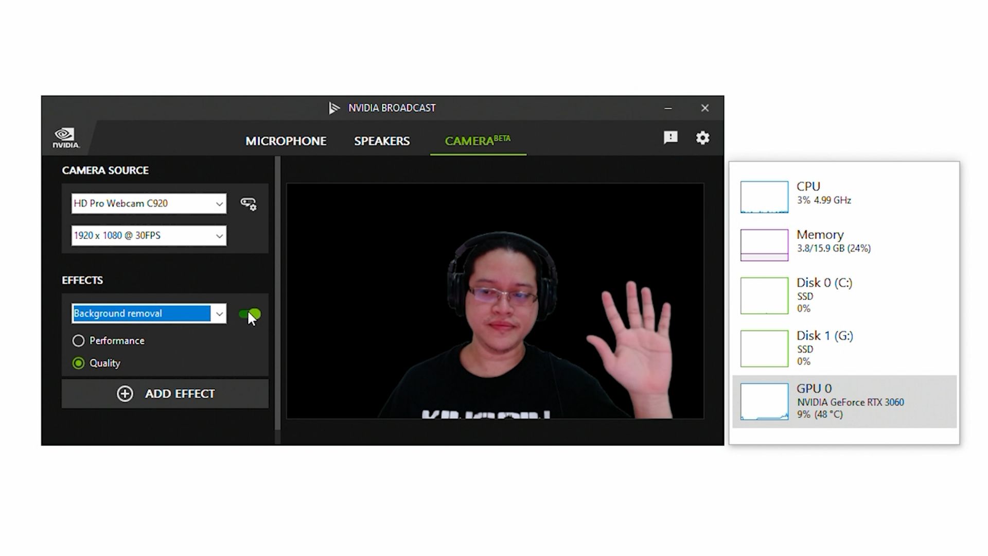 Review GPU Tahun 2016 vs Tahun 2021 (.feat MSI GeForce RTX 3060 12GB Gaming X) 22 3060 NVBroadCast