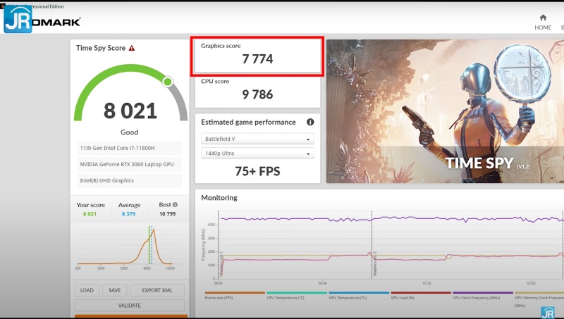 Review OMEN by HP 16-b0064TX: Laptop Gaming HP Kelas Atas yg Paling Murah 18 3dmark time spy
