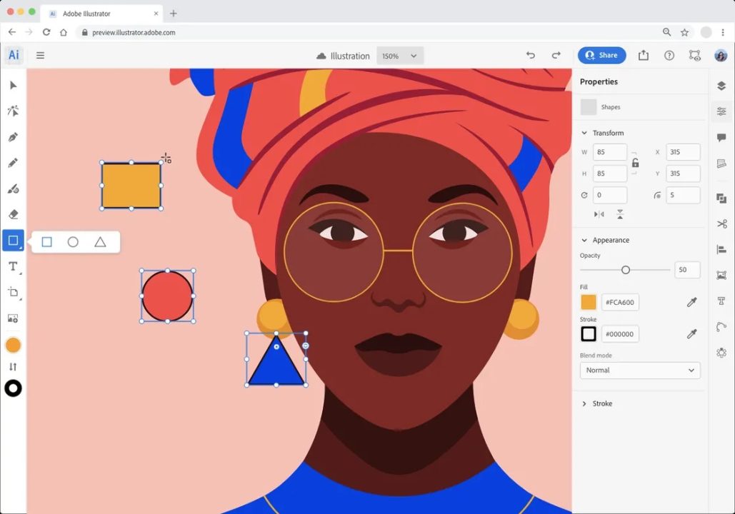 Tak Perlu Install, Kini Adobe Photoshop dan Illustrator Punya Versi Web 2 Adobe Ilustrator Online