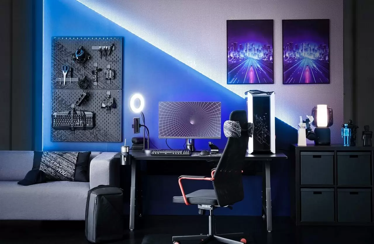 Gandeng ASUS ROG, IKEA Kenalkan Lini Furniture Gaming 21 IKEA x ASUS ROG