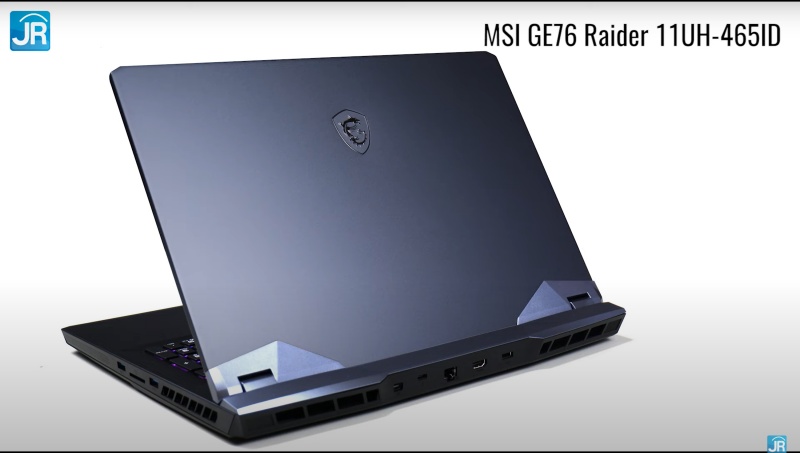 Review MSI GE76 Raider (2021): Monster Gaming dengan Spesifikasi Tinggi dan Layar 360 Hz 11 MSI GE76 Raider 2