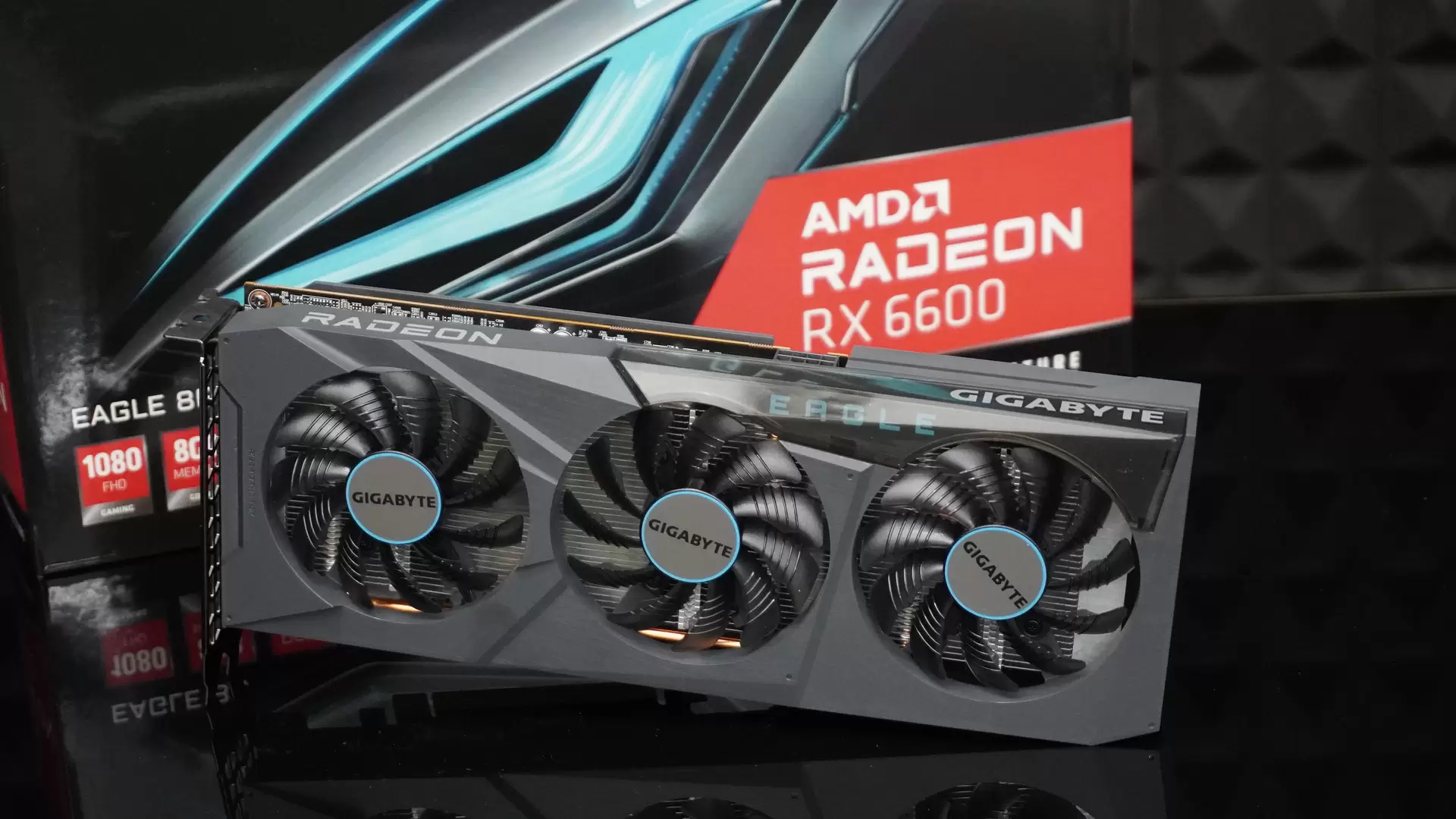 Review Gigabyte Radeon RX 6600 EAGLE 8G 7 RX6600 DSC01462