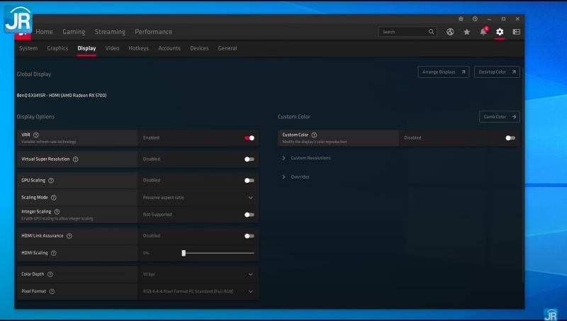 benQ mobiuz EX3415R 8