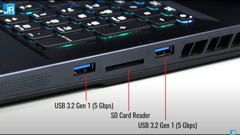 Review MSI GE76 Raider (2021): Monster Gaming dengan Spesifikasi Tinggi dan Layar 360 Hz 19 connector 3