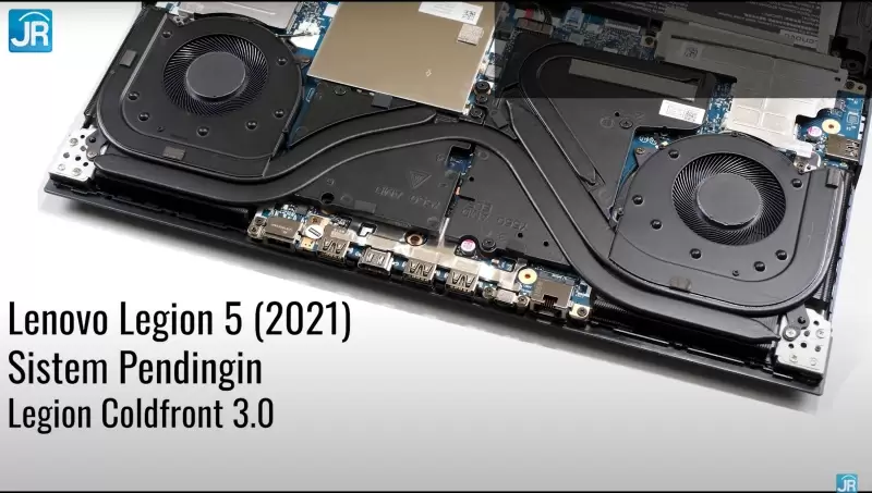 Review Lenovo Legion 5 (2021): Laptop Gaming AMD Advantage Kencang Termurah 23 cooling system 2