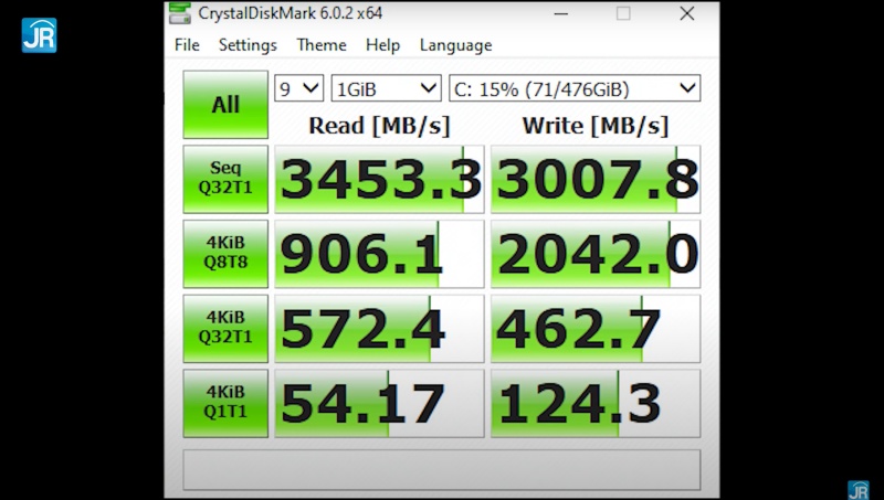 Review OMEN by HP 16-c0093AX: Super Kencang dengan AMD Ryzen 9 dan RTX3070! 1 crystaldisk mark