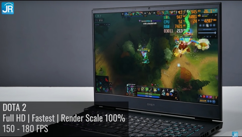 Review OMEN by HP 16-b0064TX: Laptop Gaming HP Kelas Atas yg Paling Murah 1 gaming test 2