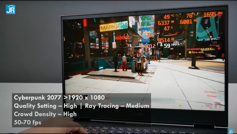 Review OMEN by HP 16-c0093AX: Super Kencang dengan AMD Ryzen 9 dan RTX3070! 16 gaming test