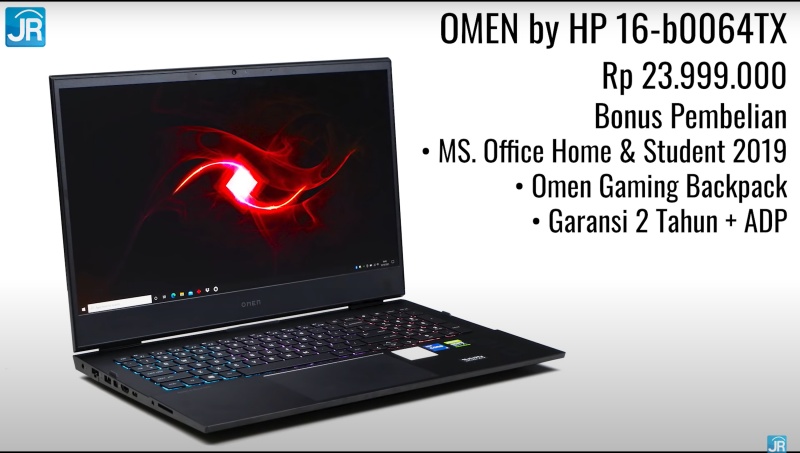 Review OMEN by HP 16-b0064TX: Laptop Gaming HP Kelas Atas yg Paling Murah 7 harga 1