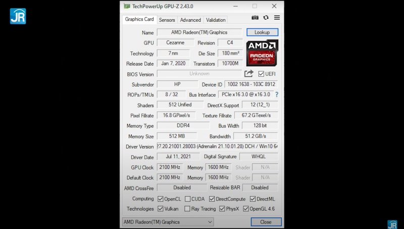 Review OMEN by HP 16-c0093AX: Super Kencang dengan AMD Ryzen 9 dan RTX3070! 6 igp 1