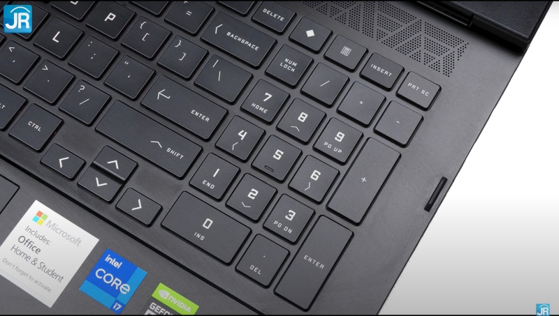 Review OMEN by HP 16-b0064TX: Laptop Gaming HP Kelas Atas yg Paling Murah 21 keyboard numpad