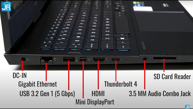 Review OMEN by HP 16-b0064TX: Laptop Gaming HP Kelas Atas yg Paling Murah 18 konektor 2 1
