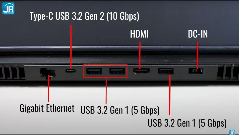 Review Lenovo Legion 5 (2021): Laptop Gaming AMD Advantage Kencang Termurah 20 konektor dan tombol 1