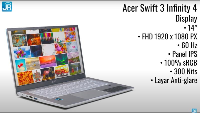Review Acer Swift 3 Infinity 4: Laptop EVO Murah dengan RAM 16GB dan SSD Super Kencang 12 layar 1
