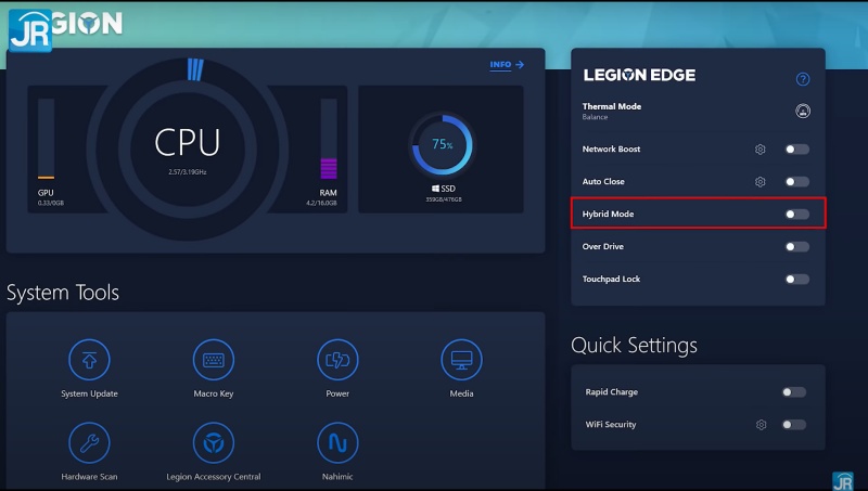 Review Lenovo Legion 5 (2021): Laptop Gaming AMD Advantage Kencang Termurah 8 legion edge hybrid mode