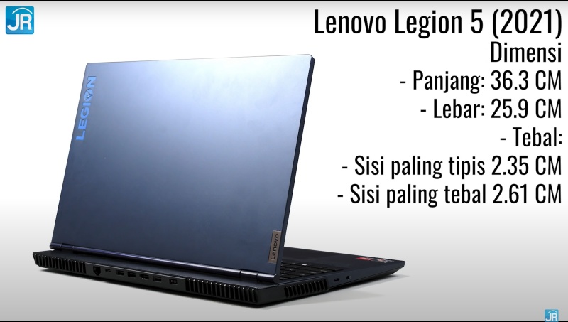 Review Lenovo Legion 5 (2021): Laptop Gaming AMD Advantage Kencang Termurah 13 lenovo legion 5 2021 8