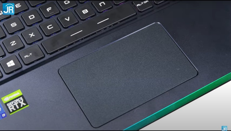 Review MSI GE76 Raider (2021): Monster Gaming dengan Spesifikasi Tinggi dan Layar 360 Hz 22 touvhpad