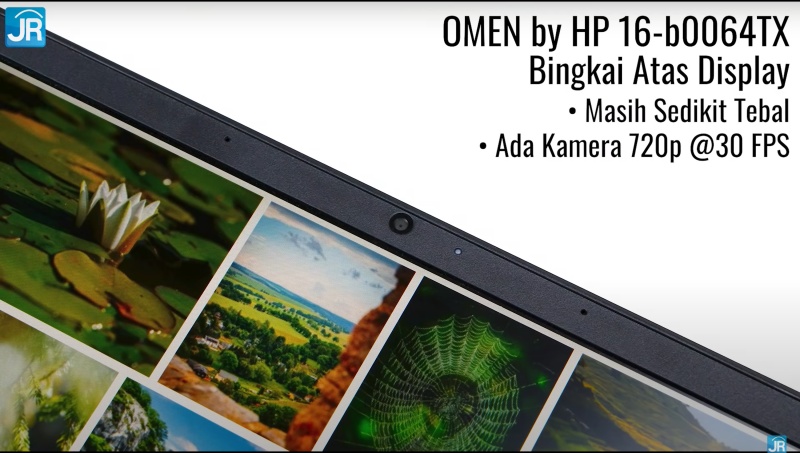 Review OMEN by HP 16-b0064TX: Laptop Gaming HP Kelas Atas yg Paling Murah 16 webcam 1