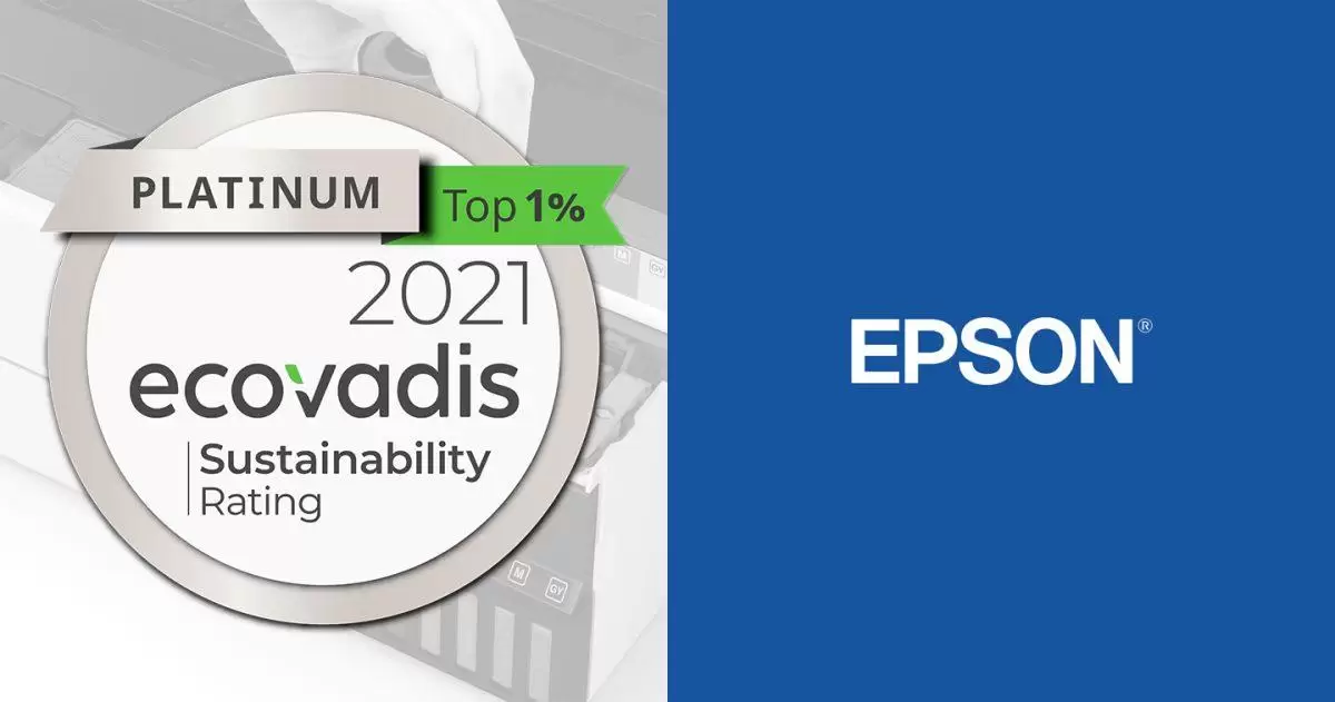 Direct Release: Epson Raih Peringkat Platinum untuk Inisiatif Keberlanjutan dari EcoVadis Selama Dua Tahun Berturut-turut 28 Epson Ecovadis 2021