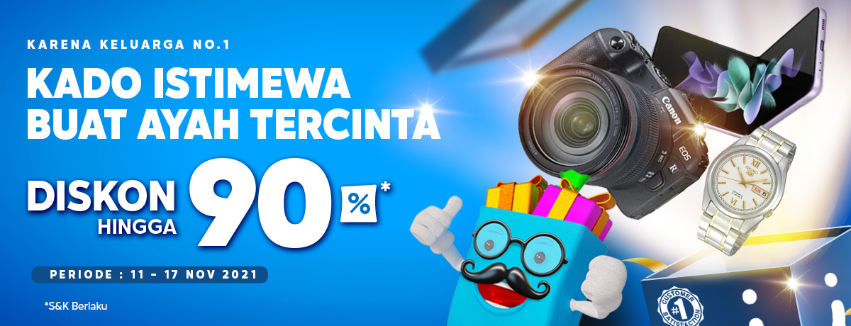 Direct Release: #KarenaKeluargaNo1 Blibli Ajak Pelanggan Rayakan Hari Ayah Nasional dengan Rangkaian Promo Menarik 5 Karena Keluarga No. 1