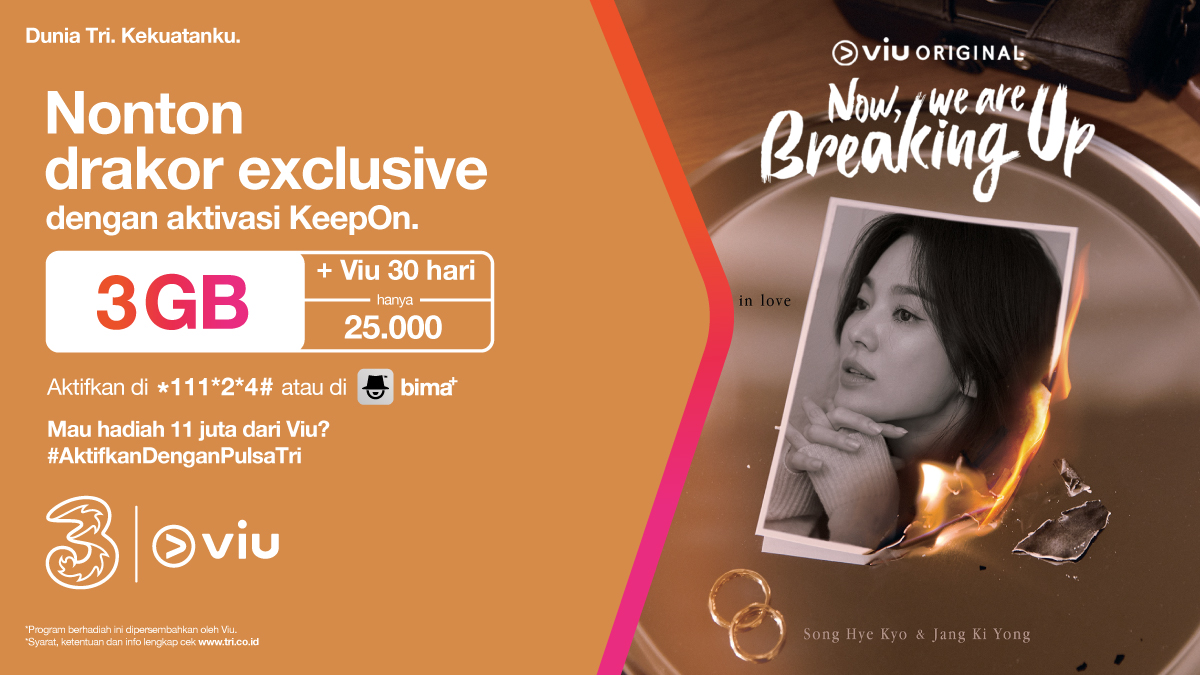 Direct Release: Nonton Drama Korea ‘Now, We Are Breaking Up’ Sepuasnya Pakai Paket KeepOn Viu dari Tri Indonesia 27 KeepOn Viu