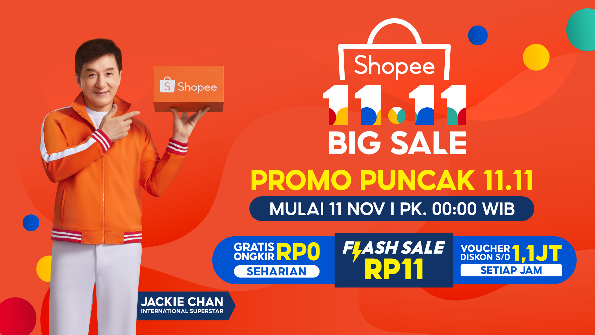 Direct Release: Shopee Bagikan 11 Keseruan Pada Puncak Kampanye Shopee 11.11 Big Sale 1 PR BANNER
