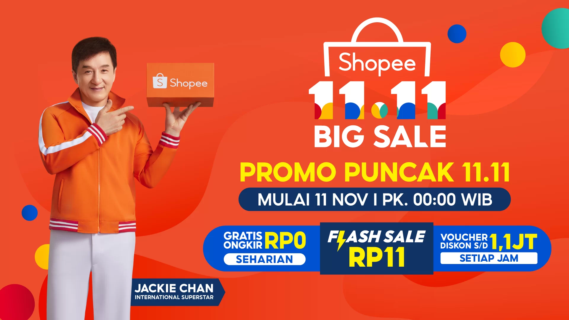 Direct Release: Shopee Bagikan 11 Keseruan Pada Puncak Kampanye Shopee 11.11 Big Sale 5 PR BANNER