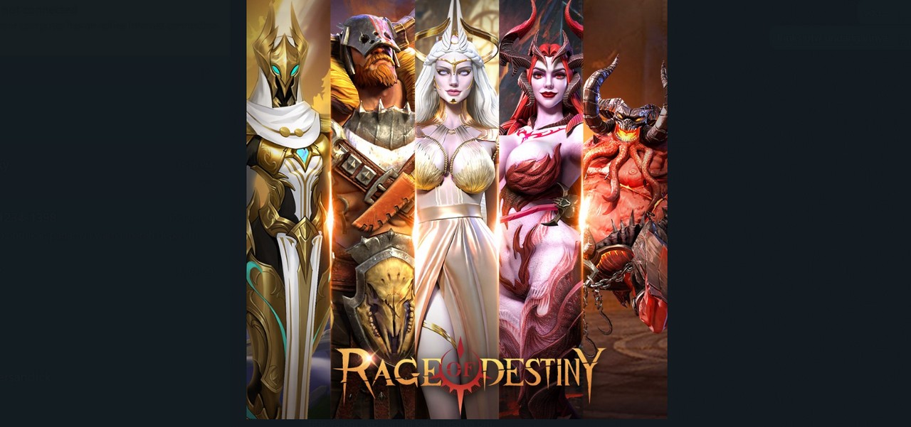 Direct Release: Rage of Destiny, Game AFK Anti-Ribet Berhadiah 4 Rage oF Density