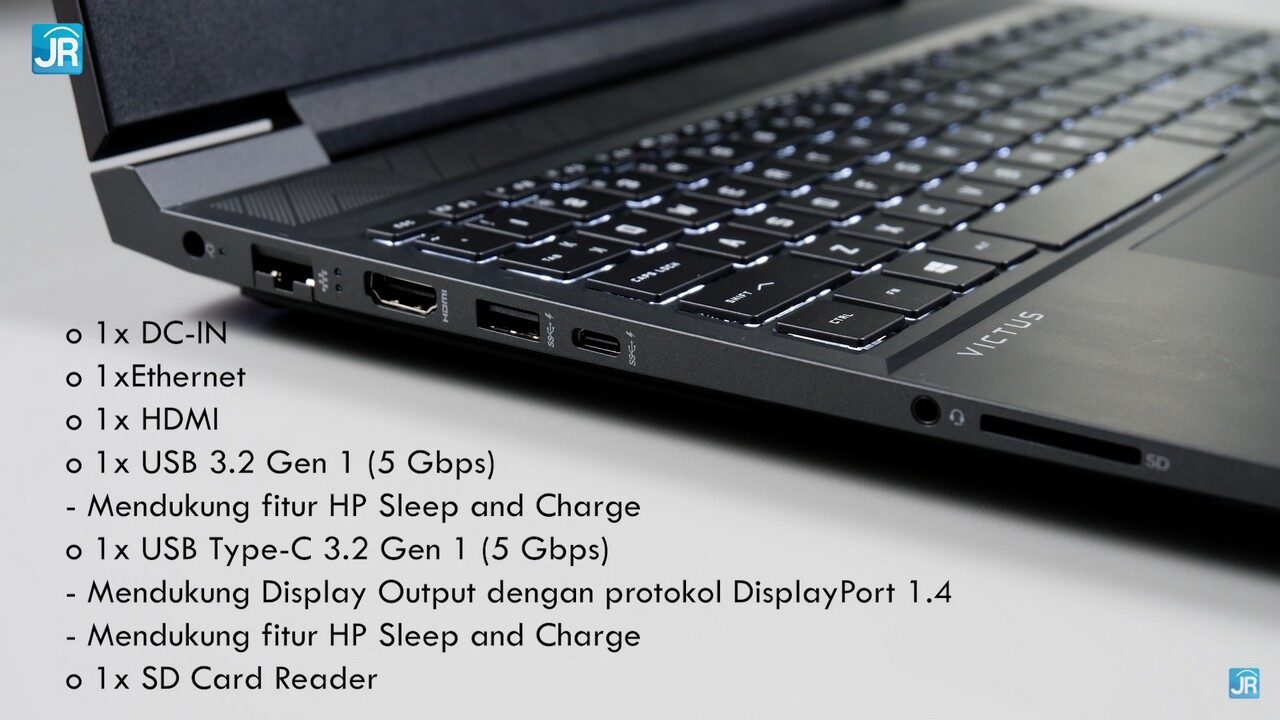 Review Victus by HP 16-e0088AX: Murah, Kencang, dan Dingin 10 Review Victus by HP 16 e0088AX