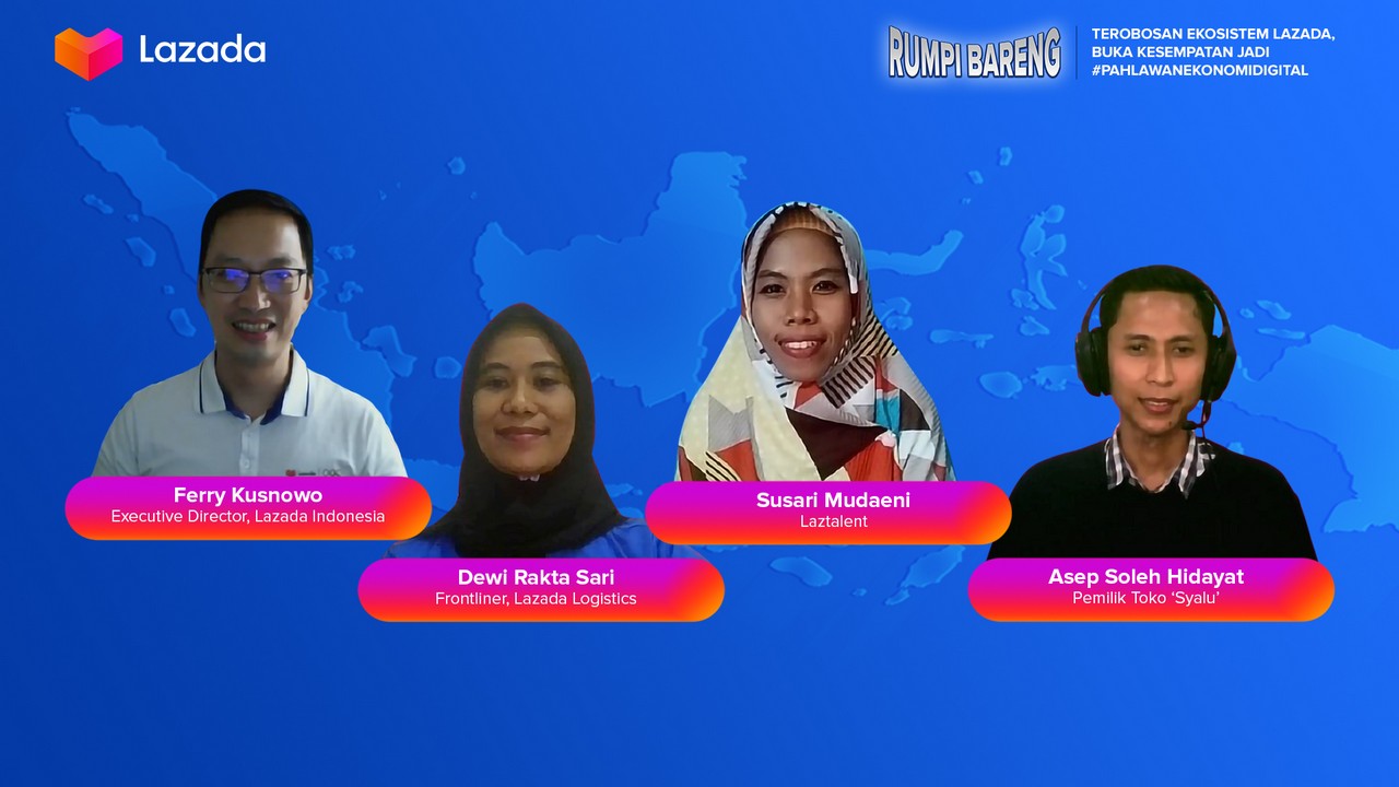 Direct Release: Dorong Pertumbuhan Profesi Baru di Ekosistem, Lazada Dukung Lahirnya #PahlawanEkonomiDigital Indonesia 27 Rumpi Bareng Lazada Terobosan Ekosistem Lazada, Buka Kesempatan Jadi #PahlawanEkonomiDigital