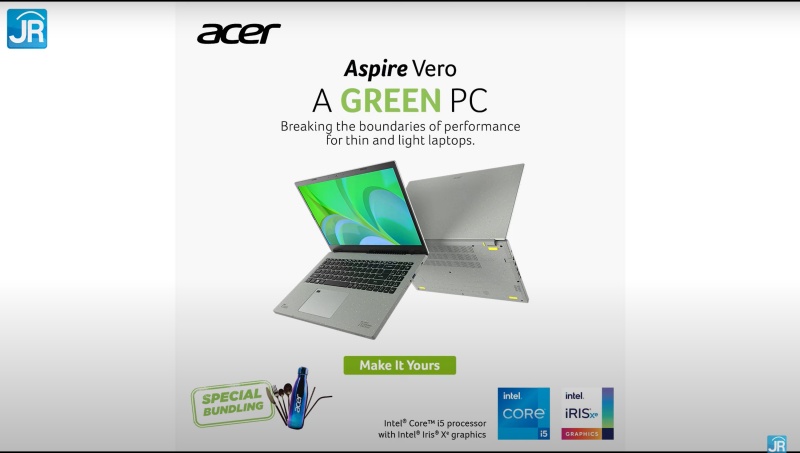 Review Acer Aspire Vero: Laptop dari Bahan Daur Ulang 3 acer aspire vero 18