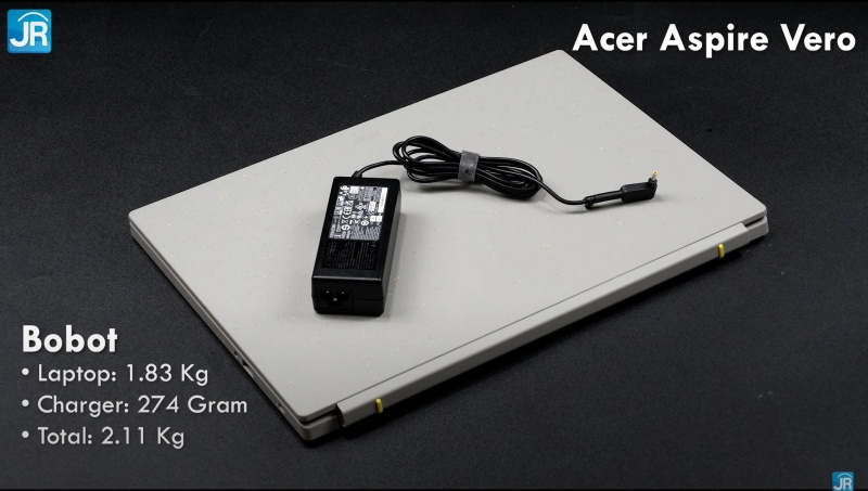 Review Acer Aspire Vero: Laptop dari Bahan Daur Ulang 20 berat 2
