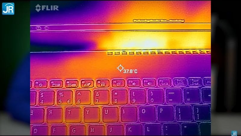 Review Acer Aspire Vero: Laptop dari Bahan Daur Ulang 5 cinebench suhu flir ONE