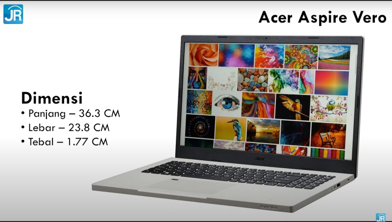 Review Acer Aspire Vero: Laptop dari Bahan Daur Ulang 19 dimensi 3