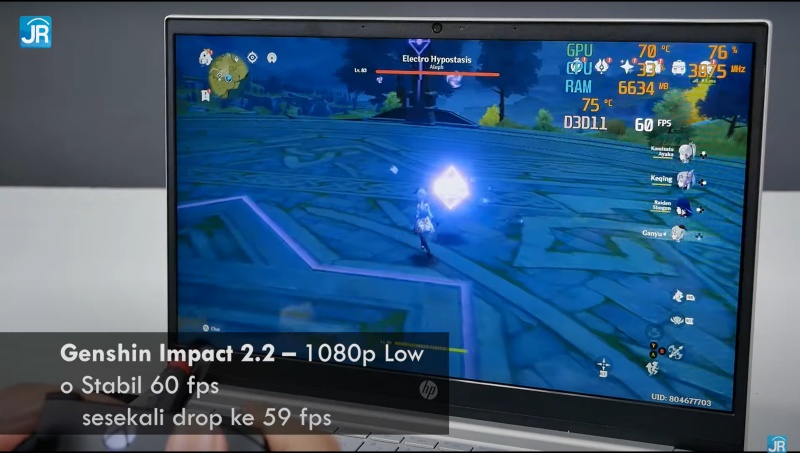 Review HP Pavilion 14-ec0008AU: Laptop Tipis yang Kencang, Serba Bisa, dan Terjangkau 9 gaming test 1 1