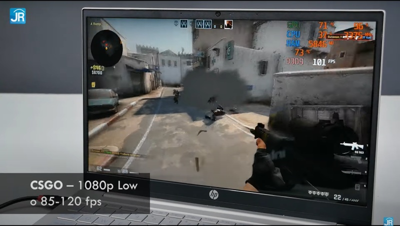 Review HP Pavilion 14-ec0008AU: Laptop Tipis yang Kencang, Serba Bisa, dan Terjangkau 8 gaming test 2 1