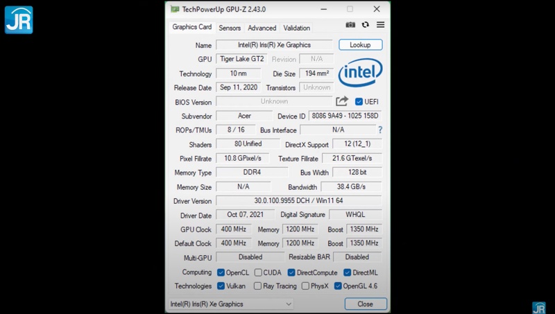 Review Acer Aspire Vero: Laptop dari Bahan Daur Ulang 8 igp 3