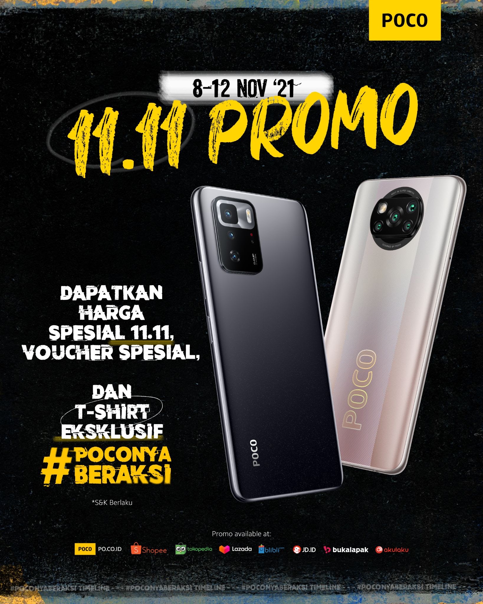 Direct Release: Dukung Passion POCO Fans pada #POCOnyaBeraksi, POCO Tawarkan Harga Khusus di #POCOnyaPromo 11.11 39 poco