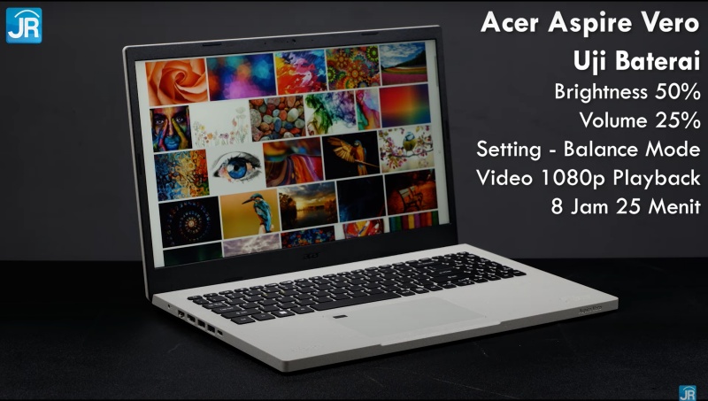 Review Acer Aspire Vero: Laptop dari Bahan Daur Ulang 18 video playback 1