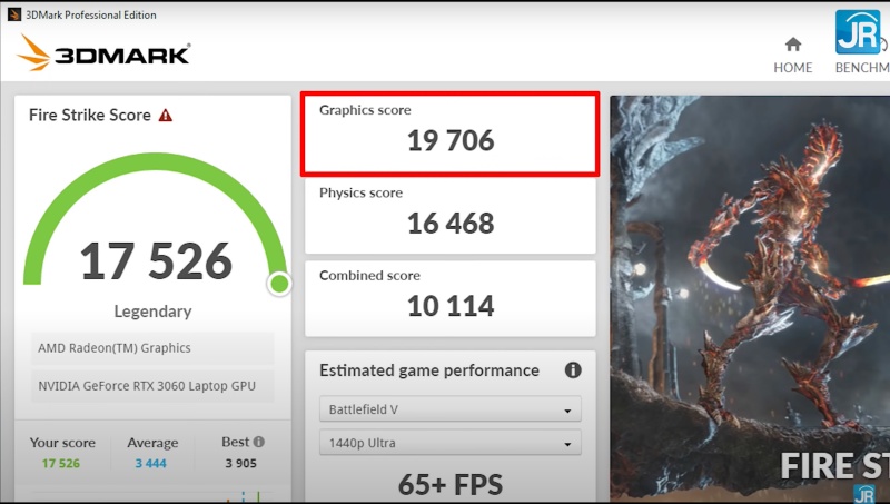 Review Victus by HP 16-e0084AX: Laptop Gaming Kencang, Dingin dan Terjangkau dengan AMD Ryzen 7 12 3dmark