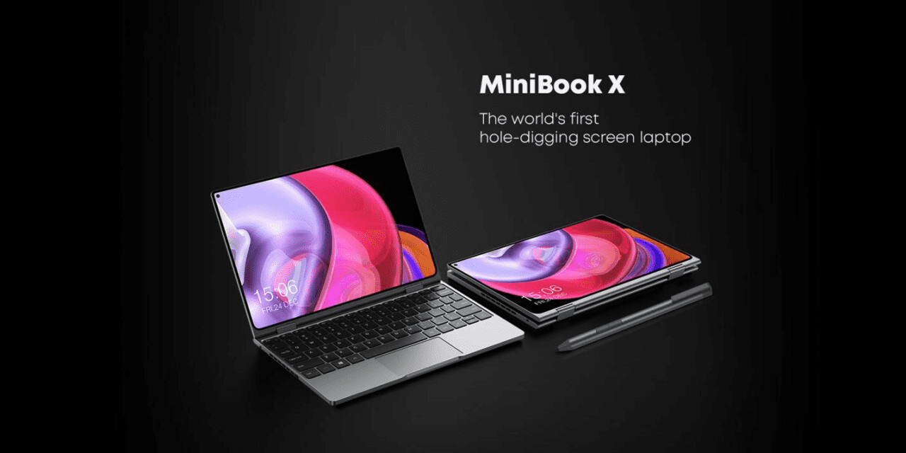 Chuwi Umumkan MiniBook X, Laptop Pertama di Dunia dengan Punch Hole di Layar 45 Chuwi MiniBook X laptop punch hole
