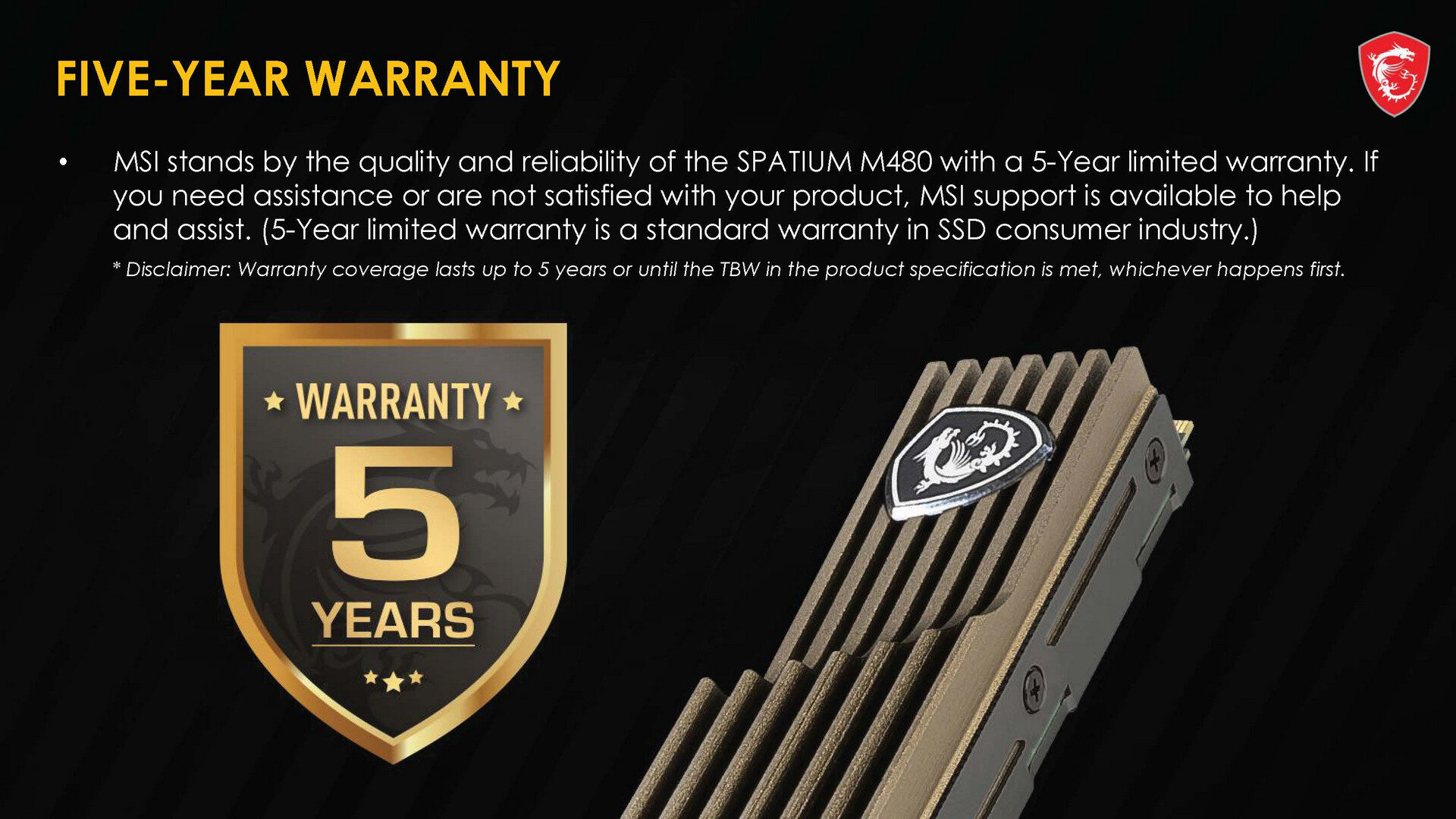 Review MSI Spatium M480 2T: Mencoba SSD Sultan! 13 MSI SPATIUM INFOKIT Page 14