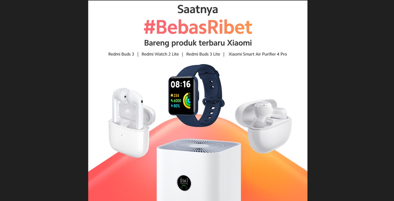 Xiaomi Luncurkan Ragam Produk AIoT Terbaru, Redmi Buds 3, Buds 3 Lite, Redmi Watch 2 Lite, dan Smart Air Purifier 4 Pro 1 Produk Smart AIoT Xiaomi Terbaru Redmi Buds 3 Redmi Buds 3 Lite Redmi Watch 2 Lite Xiaomi Smart Air Purifier 4 Pro