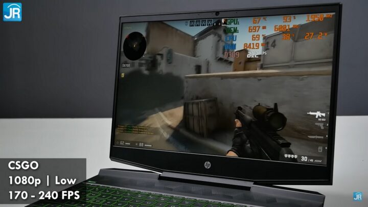 Review HP Pavilion Gaming 15 dk2002TX 61