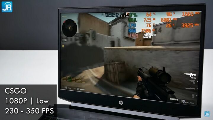 Review HP Pavilion Gaming 15 ec2047AX 56